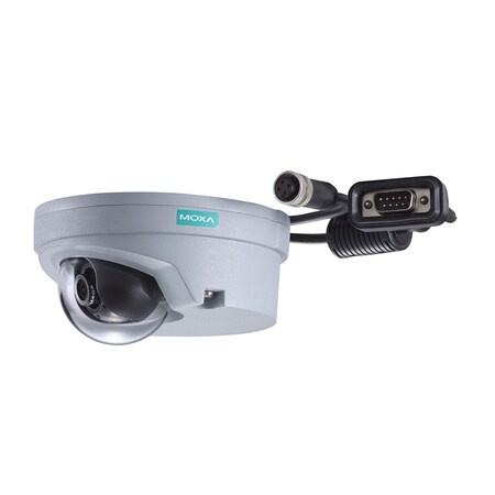 Moxa En50155, FHD, H.264/Mjpeg Ip Cam, M12 Cnnct, 1 Audio Inpt, Vport 06-2L42M-T VPort 06-2L42M-T